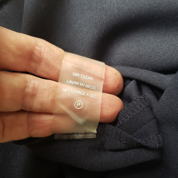 Calvin Klein Navy Blue Sheath Dress NWT SIZE 8 - Picture 10 of 16